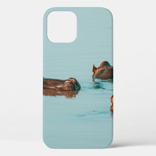 ダムでヒッポスが冷える Case-Mate iPhoneケース (裏面)