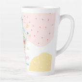 ダムにかわいい与え美しいおもしろいミーム女の子にToo Glam カフェラテマグ (右)