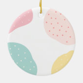 ダムにかわいい与え美しいおもしろいミーム女の子にToo Glam セラミックオーナメント (裏面)