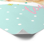 ダムにかわいい与え美しいおもしろいミーム女の子にToo Glam ポスター (角)