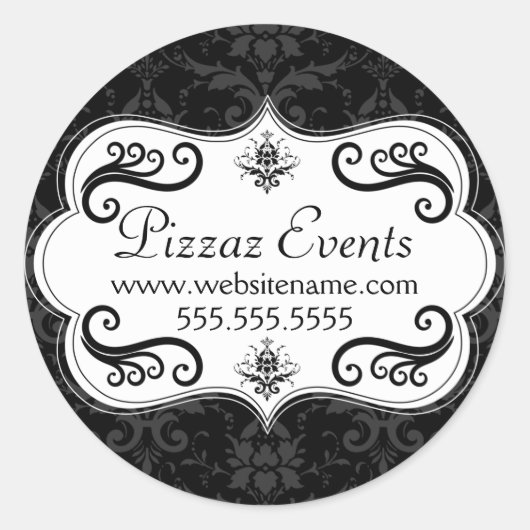 ダムエレガントスワール ラウンドシール (正面)