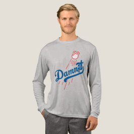 ダムンフィットLSスポーツボールシャツ トライブレンドTシャツ