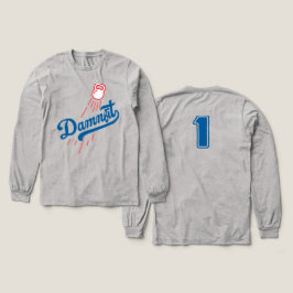 ダムンフィットLSスポーツボールシャツ トライブレンドTシャツ