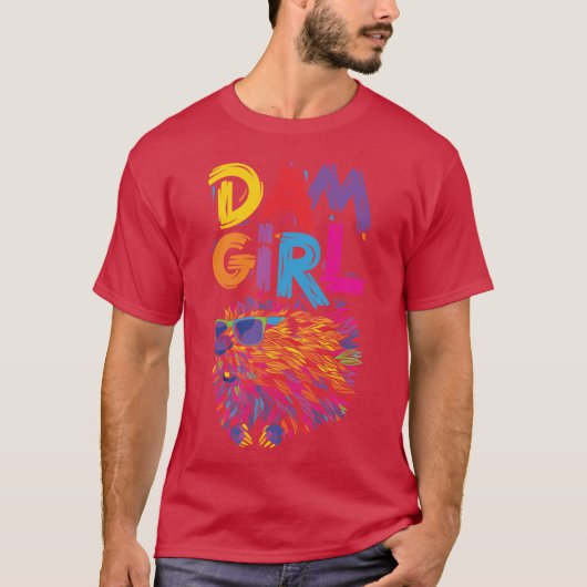 ダム ガール ボーイ Tシャツ (正面)