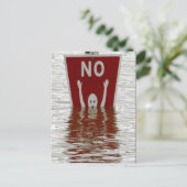 ダメだ！ ポストカード (スタンド正面)