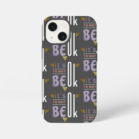 ダメなときはダメ iPhoneケース (裏面)