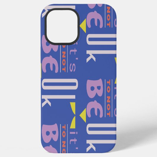 ダメなときはダメ iPhoneケース (裏面)