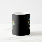 ダメな宇宙があなたの家の下を散らかす コーヒーマグカップ (中央)