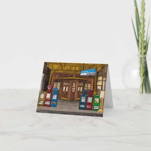 ダメンブルーラインシカゴ シーズンカード (正面)