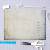 ダメージのあるしわくちゃの風化したテキスト 薄葉紙 (クラフト)