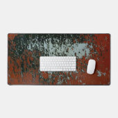 ダメージ加工 グランジ ペイント アブストラクト テクスチャ テーブルウェア デスクマット (キーボード&マウス)