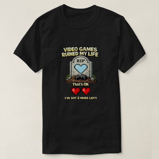 ダメ人生 Tシャツ (デザイン正面)