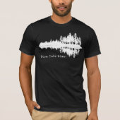 ダメ。湖タイム Tシャツ (正面)