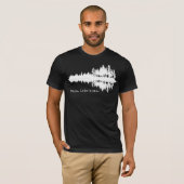 ダメ。湖タイム Tシャツ (正面フル)