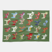 ダラのディッシュタオル キッチンタオル (横)