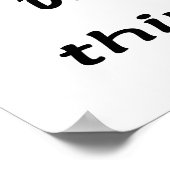 ダラの事だ！ ポスター (角)