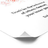 ダライラマ引用文、ダライラマ、ダライラマのポスター フォトプリント (角)