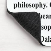 ダライ・ラマの引用文6a マウスパッド (コーナー)