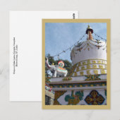 ダライ・ラマ寺 ダラムサラ インド 仏塔 ポストカード (正面/裏面)