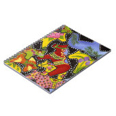 ダラカラフルウズノート ノートブック (左側)