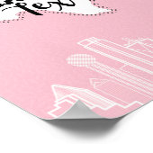 ダラスかわいらし・イン・ピンク ポスター (角)