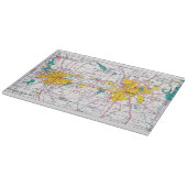 ダラスかフォート・ワース カッティングボード (角)