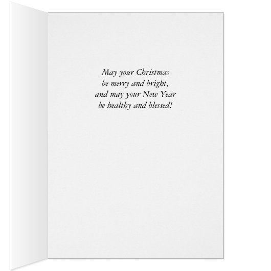 ダラスのクリスマスカードのシーズン (内側 (右))