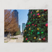 ダラスのクリスマスツリーの葉書の横空白のに ポストカード (正面)