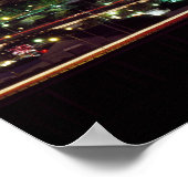 ダラスのスカイライン、テキサス州 ポスター (角)