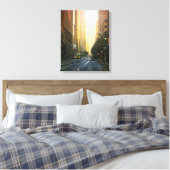 ダラスのダウンタウン，テキサス州サンライズ – キャンバス (インサイチュ (寝室))