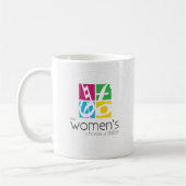 ダラスのロゴの女性合唱団 コーヒーマグカップ (左)