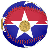 ダラスの旗との愛国心が強いソフトボール ソフトボール (正面左)