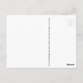 ダラスへのハイウェイ ポストカード (裏面)