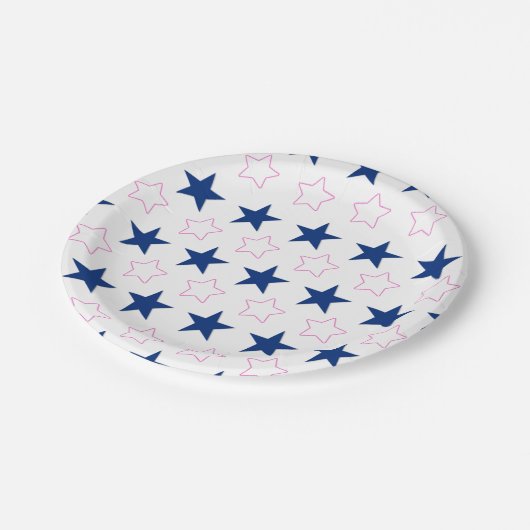 ダラスカウボーイズチアリーインスパイアダーパーティープレート ペーパープレート (アングル)