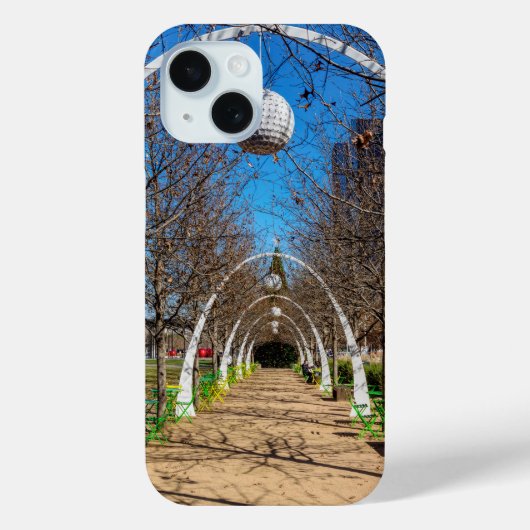 ダラスクリスマスアーチ Case-Mate iPhoneケース (裏面)