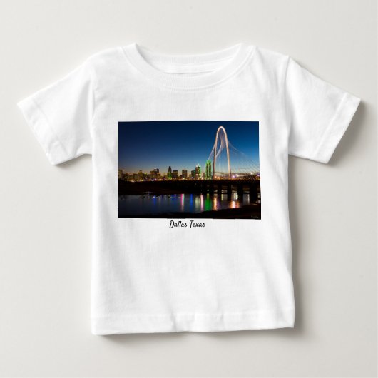 ダラススカイラインドーン ベビーTシャツ (正面)