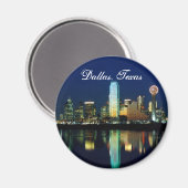 ダラススカイライン マグネット (正面/裏面)