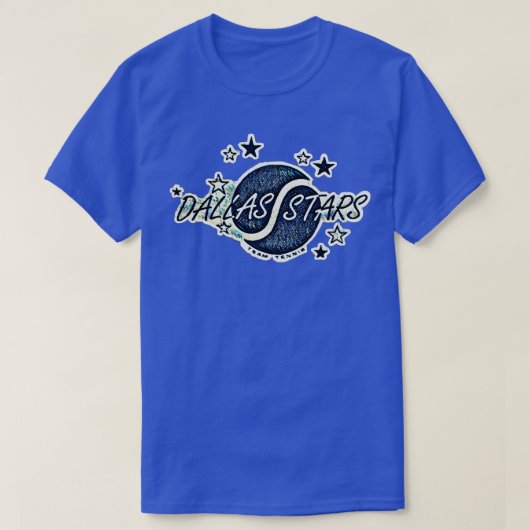 ダラススターズチームテニス Tシャツ (デザイン正面)