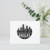 ダラステキサス州スカイラインポストカード シーズンポストカード (スタンド正面)