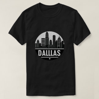 ダラステキサス州スカイライン Tシャツ