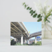 ダラステキサス州ブリッジ# 3 ポストカード (スタンド正面)