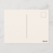 ダラステキサス州レトログリーティングポストカード ポストカード (裏面)