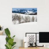 ダラスディバイドの雪 ポスター (ホームオフィス)