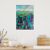 ダラスフォートワース ポスター (キッチン)