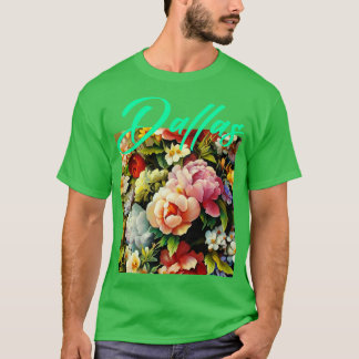 ダラスフラワー Tシャツ
