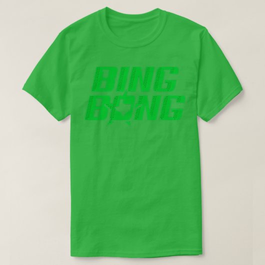 ダラスホッケービンポンTシャツ Tシャツ (デザイン正面)