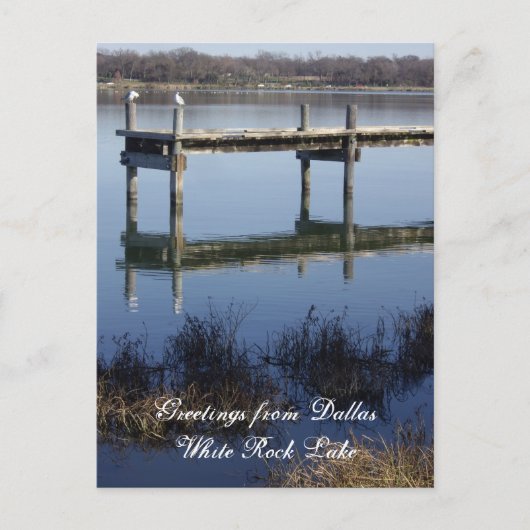 ダラスポストカードからの挨拶 ポストカード (正面)