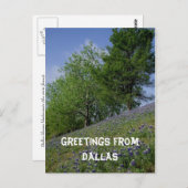 ダラスポストカードからの挨拶 ポストカード (正面/裏面)