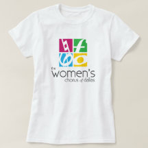 ダラスロゴTシャツの女性コーラス