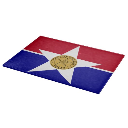 ダラス国旗を掲げた愛国的な裁断ボード カッティングボード (角)